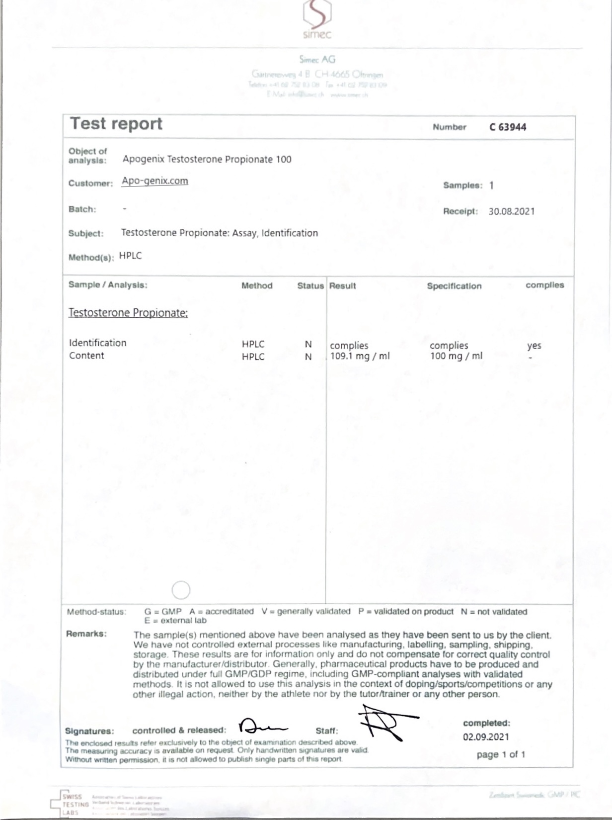 Testosterone Propionate - Image 3